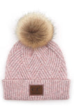 C.C Heather Beanie Pom Hat