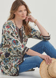 Dorit Floral Button Front Shirt