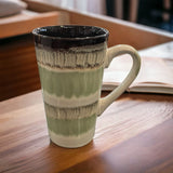 Drip Glaze 2 Tone 18oz Mug