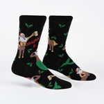 Sleighin' It Men's Crew Socks