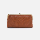 Lauren Clutch-Wallet In Wave Weave Leather