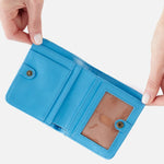 Max Mini Bifold Compact Wallet in Polished Leather